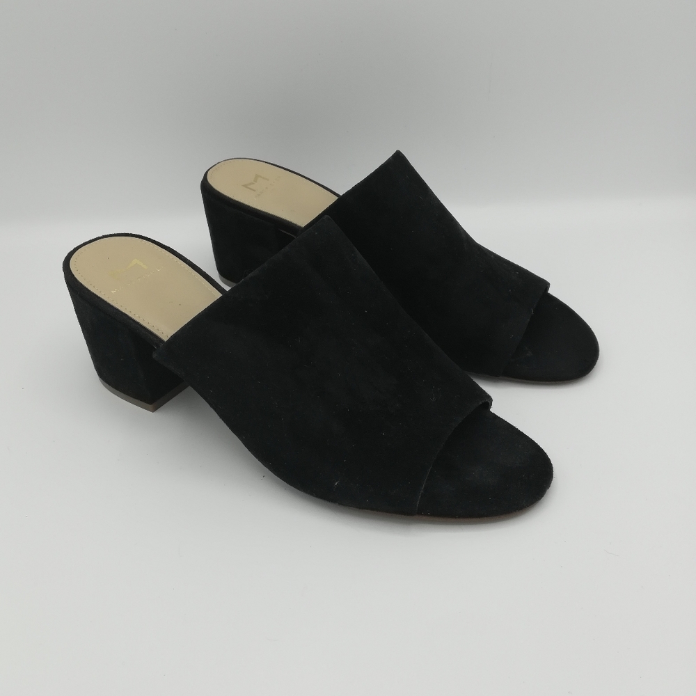 Marc Fisher LTD MLRain Suede Mules sz 9.5